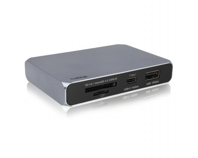 USB-C SOHO Dock - Gen.2 10Gb/s - Up to 4K 60Hz, HDMI 2.0b, DP 1.4, 10Gb/s USB-A & USB-C, Dual UHS-II Card Readers, 100W PD